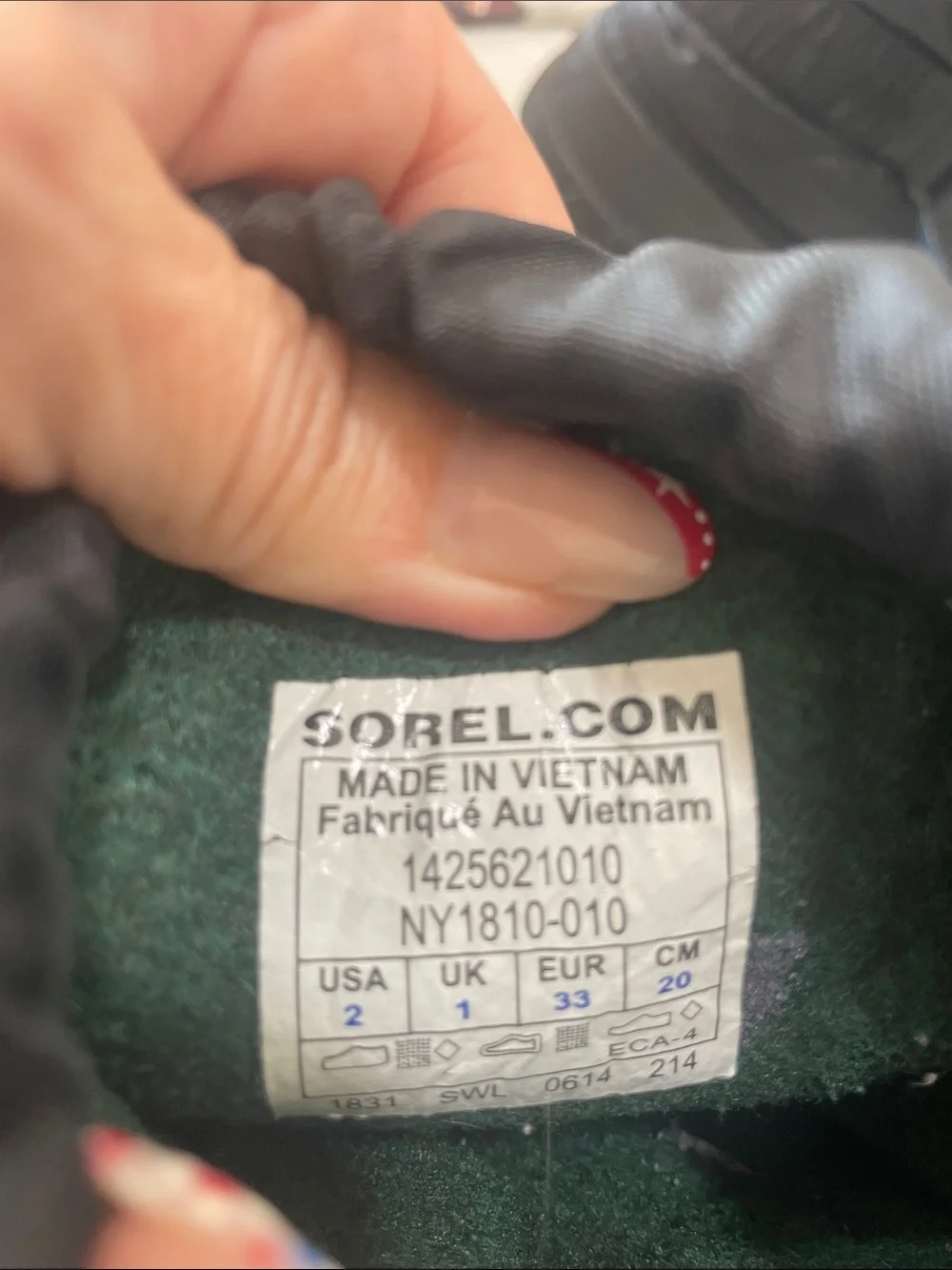 Sorel winter snow boots boy 2